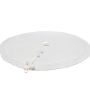 Christmas tree mat - white
