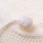 Christmas tree mat - white