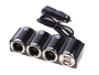 Cigarette lighter splitter 4x 