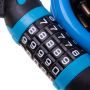 Cipher bicycle lock / code- blue
