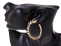 Circle earrings - gold