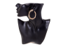Circle earrings - gold