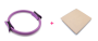 Circle / Hoop for pilates, exercises, Fitness - green