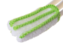Cleaning brush for ventilation in the car - green
