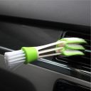 Cleaning brush for ventilation in the car - green