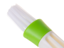 Cleaning brush for ventilation in the car - green
