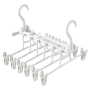 Clip hanger for pants, skirts, sets