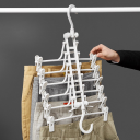 Clip hanger for pants, skirts, sets