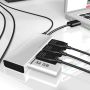 CLUB3D USB 3.0 Hub 4-Port with Power Adapter