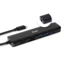 CLUB3D USB Type C 3.2 Gen1 7in1 Hub HDMI 4K60Hz SD TF Card slot 2x USB Type A USB Type C PD RJ45
