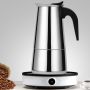 Coffee maker 200ml - silver