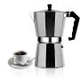 Coffee maker - silver, 600ml