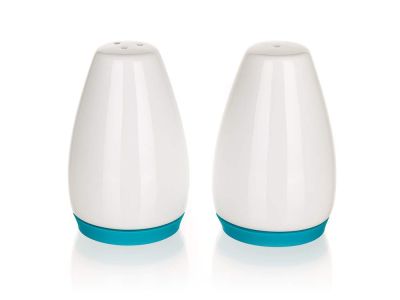 COLOR PLUS BLUE salt and pepper shaker