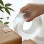 Colorless double-sided tape length 1m thickness 2mm width 3 cm