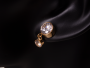 Complete necklace with Xuping earrings - gold