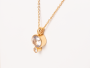 Complete necklace with Xuping earrings - gold