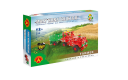 Construction toy Alexander - Little Constructor - Agricultural Machinery Tractor with a trailer