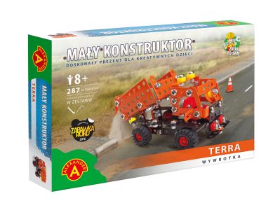 Construction toy Alexander - Little Constructor - Dump Truck Road Service