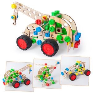 Construction toy Alexander - Small Junior Constructor - 3in1 Crane