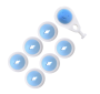 Contact socket security 6 pcs