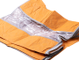 Container cover for bedding blanket clothes - small orange