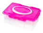 Container Egg box for fridge for 24 pcs - pink