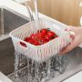 Container for storing food in the refrigerator - white