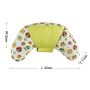 Contoured seat belt cushion - yellow