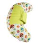 Contoured seat belt cushion - yellow