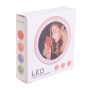 Cosmetic mirror with LED backlight