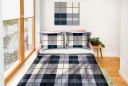 Cotton bed linen set 160x200 cm - grille