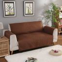 Cover for the sofa, couch - brown