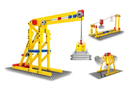 Crane from bricks 3 in 1