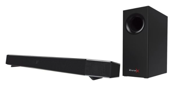 Creative Labs Sound BlasterX Katana soundbar speaker 2.1 channels 75 W Black
