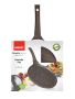 Crepes pan 26cm Granite Dark Brown