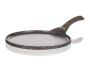 Crepes pan 26cm Granite Dark Brown