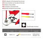 Crimping pliers for ferrules