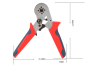Crimping pliers for ferrules
