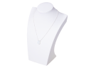 Crystal necklace - silver