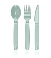 Cutlery set Fork, knife, spoon CULINARIA, mint