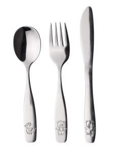 Cutlery set Little Friends 3-piece