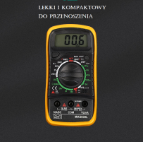 Cyfrowy miernik uniwersalny MAS830L