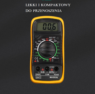 Cyfrowy miernik uniwersalny MAS830L