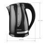 Czajnik Aurora AU3509 (2200W, filtr, 1,7L) czarny