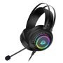 DAREU SŁUCHAWKI GAMINGOWE EH416 RGB CZARNE