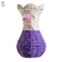 Decorative braided vase