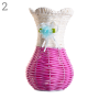 Decorative braided vase