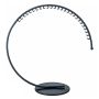 Decorative clothes hanger - black