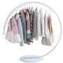 Decorative clothes hanger- white