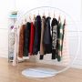 Decorative clothes hanger- white
